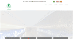 Desktop Screenshot of contimetal.com.br